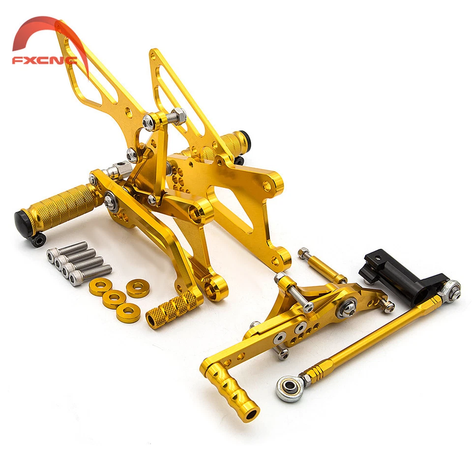 Reposapiés ajustables para TRIUMPH DAYTONA 675 2011-2012 2013 Foto 2 de 4