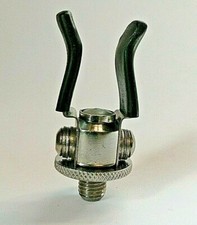 MOD STAINLESS ADJUSTABLE BACK ROD RESTS, BUTT GRIPS FOR BANK STICK / ROD PODS