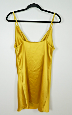 slim fit dress slacks Odyssa Halter Maxi Dress Yellow main image 1