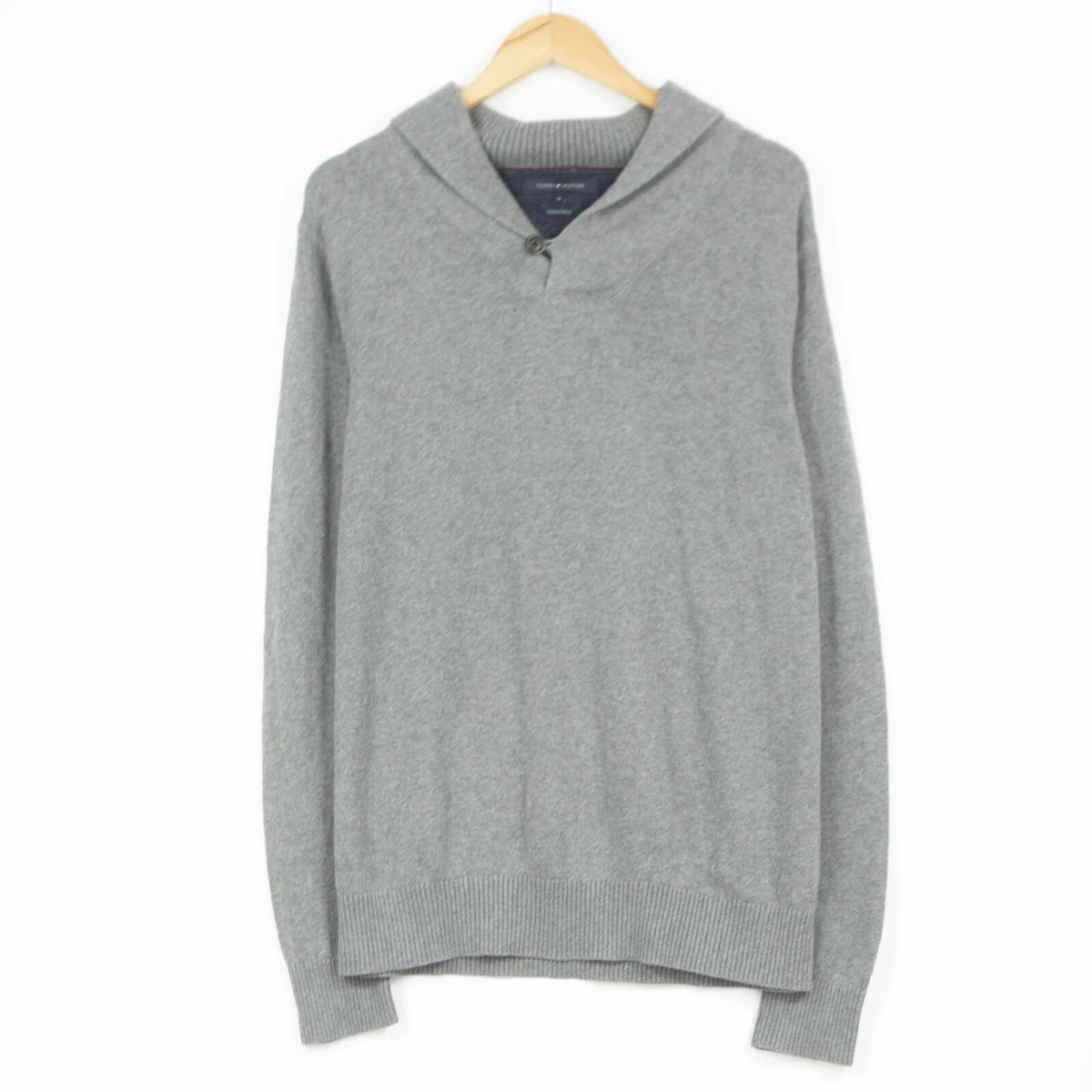 Tommy hilfiger sale mens grey jumper