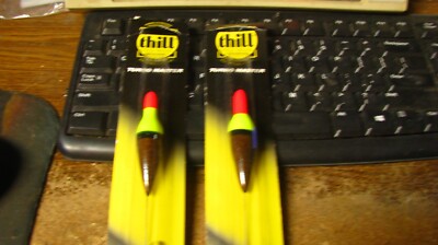 Thill Gold Medal  float, '' turbo master'', nip,  2 ct,  6 1/2'', free shipping