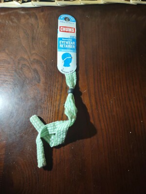 Chums Seersucker Eyewear Retainer Green-Brand New-SHIPS N 24 HOURS