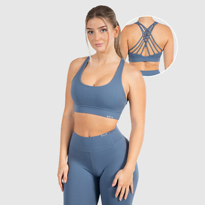 Smilodox Damen Sport BH Advance Pro - Shaped Fit ärmelloses Oberteil