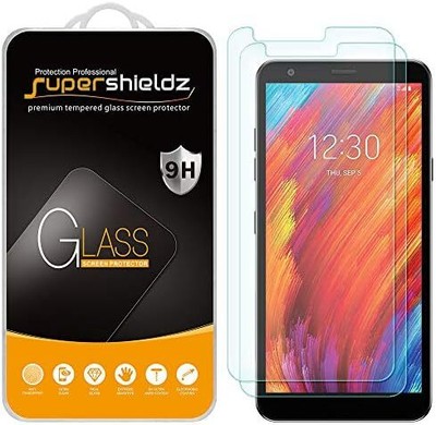 (2 Pack) Designed for LG Aristo 4 Plus Tempered Glass Screen Protector, Anti Scr
