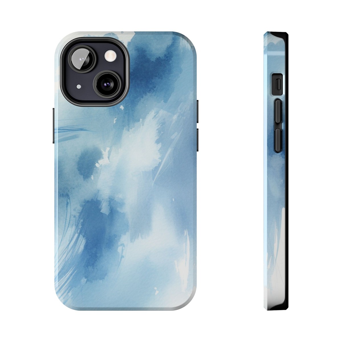 Blue Watercolor Tough Phone Case | eBay Blue Watercolor Tough Phone Case | eBay