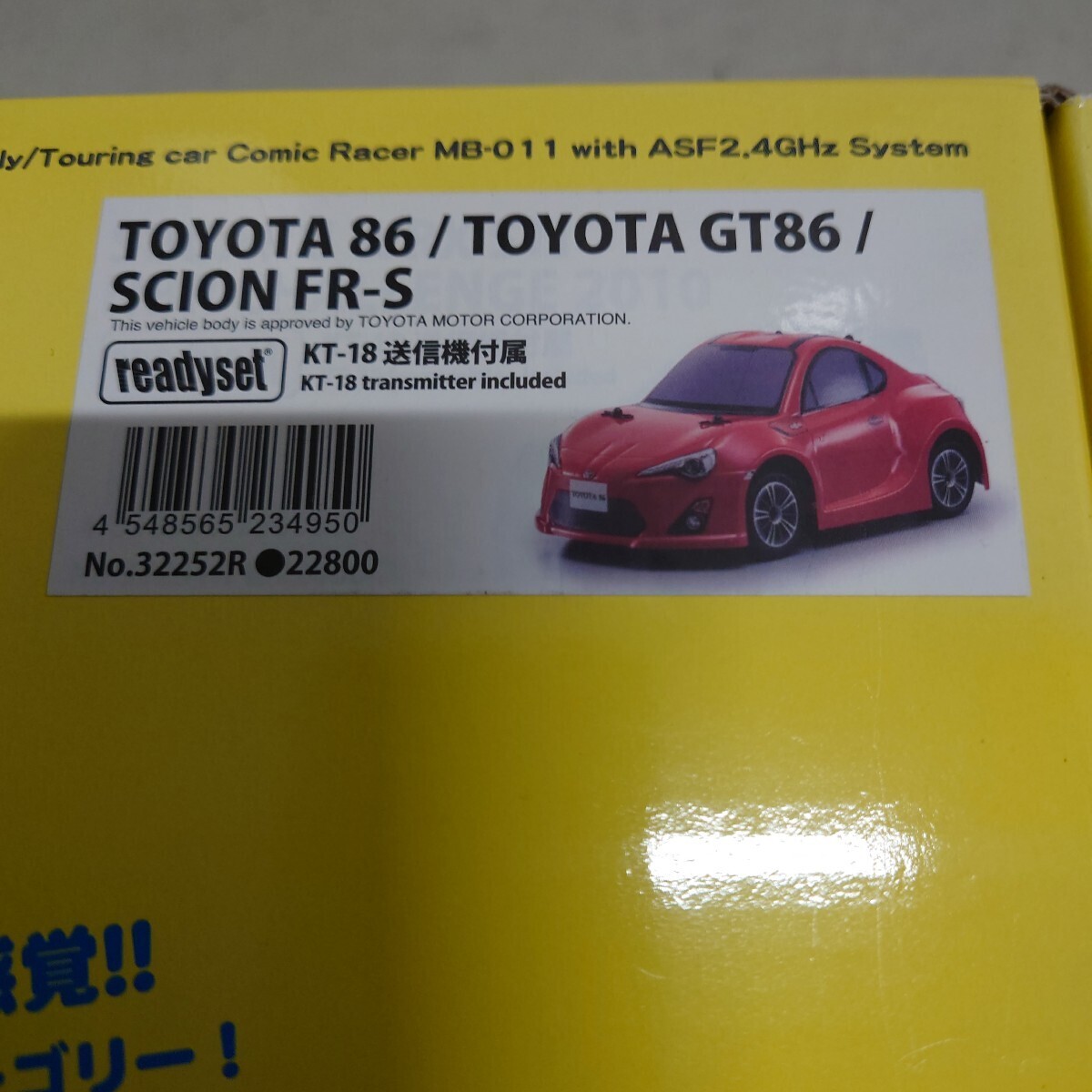 KYOSHO MINI-Z Comic Racer Toyota 86 Readyset TOYOTA 86 KYOSHO MINI-Z Comic Racer Toyota 86 Readyset TOYOTA 86