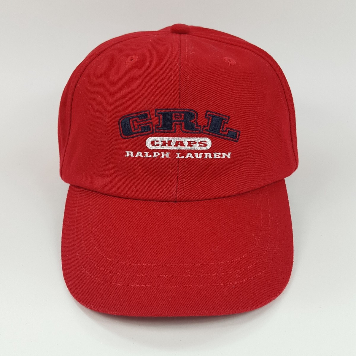 帽子 CHAPS RALPH LAUREN SQUADRON CAP 90s Vintage 90's Embroidered Denim Style CHAPS RALPH LAUREN Hat