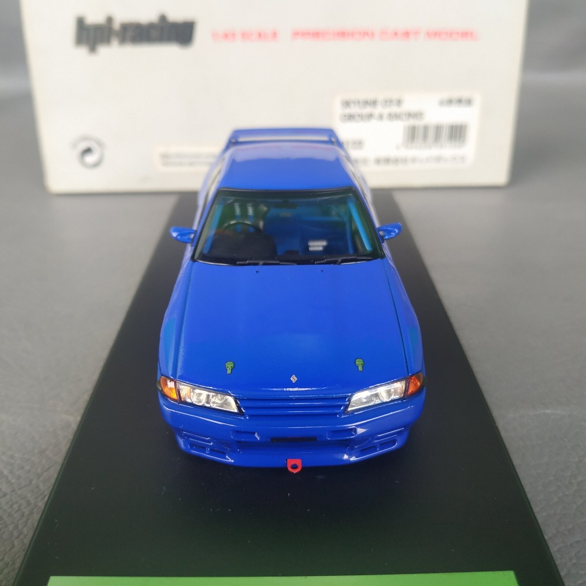 HPI R32スカイラインGT-R HPI 1/43 Reebok Nissan Skyline R32 GT-R 1990 #1 JTC Suzuka