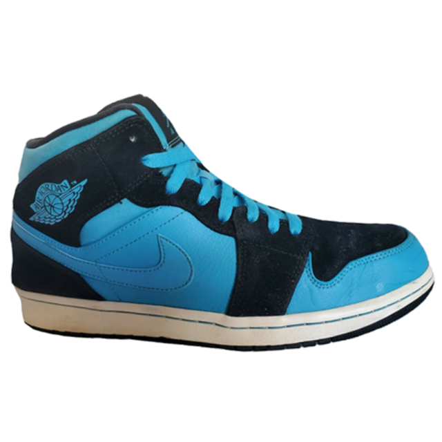 Jordan 1 Retro Mid Dark Powder Blue - 554724-017