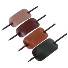 4pcs hair ornaments for women hair bun holder leather Wood Hair Stick