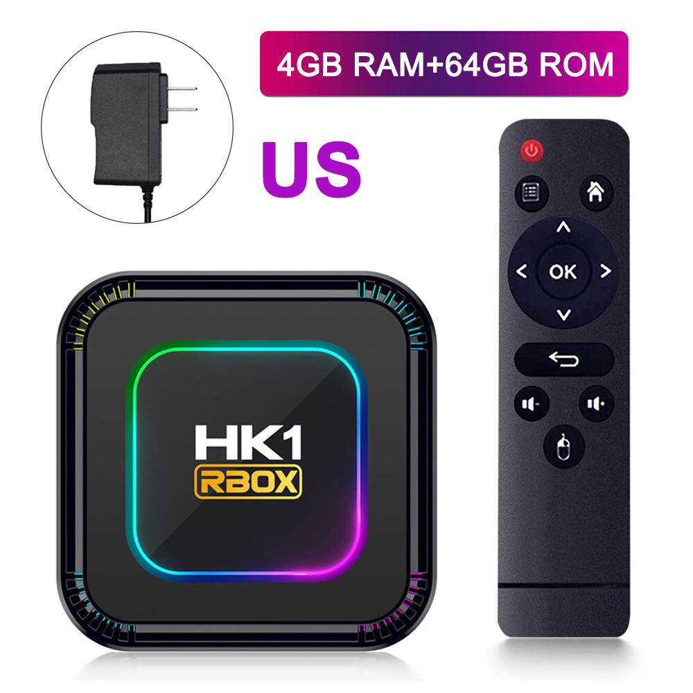Android 13 Smart TV Box RK3528 4G+32G/64G WiFi 6 8K HDR10+ EU/US Plug-image