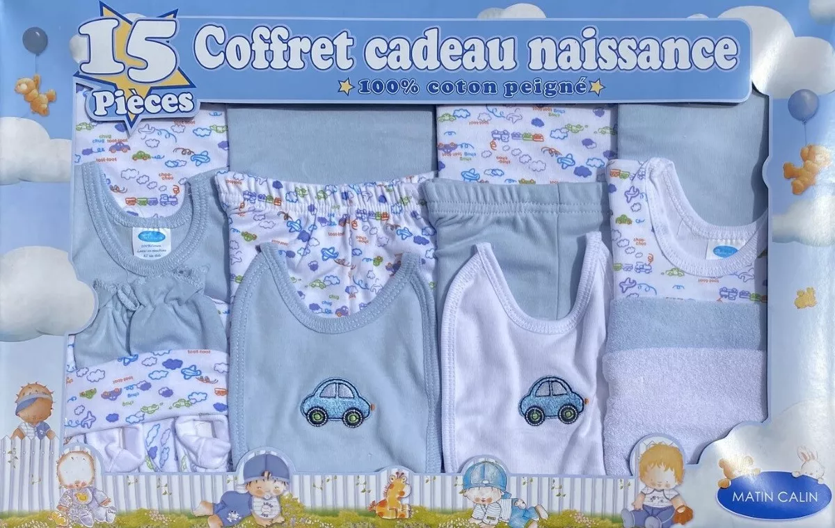 Vêtements Bébé Garçon été Ensemble Bébé Naissance 3 Pièces Coton T