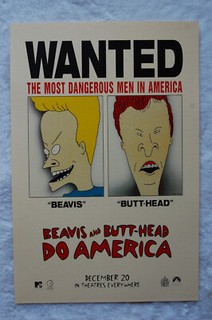 Beavis and Butthead Do America #2 Lobby Card Movie Poster