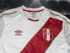 MAGLIA PERU' UMBRO ROSSA AWAY COME FOTO TG.LARGE UMBRO