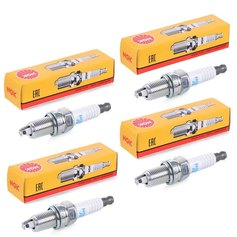 Kit 4 Candele Ngk Bcpr6es Fire Fiat Seicento Panda uno Cinquecento Punto 2330 - Immagine 1