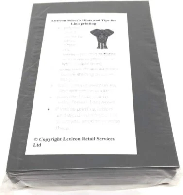 Super Soft Lino Block 150x100 mm - Pack of 10 Lino Tiles for Block Printing