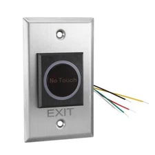 IR No Touch Door Release Exit Button NO/NC/COM Sensor Switch 12V DC