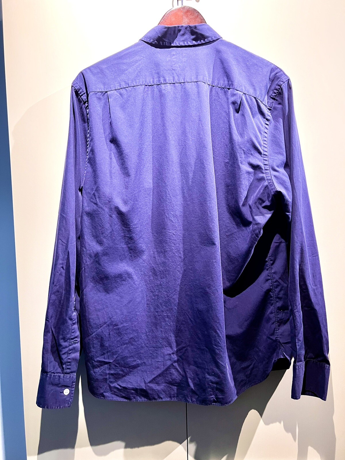 Bonobos Standard Fit Button Down Blue Solid Cotto… - image 3