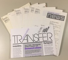 Vintage 1985 TEKNOWLEDGE Newsletters/Releases