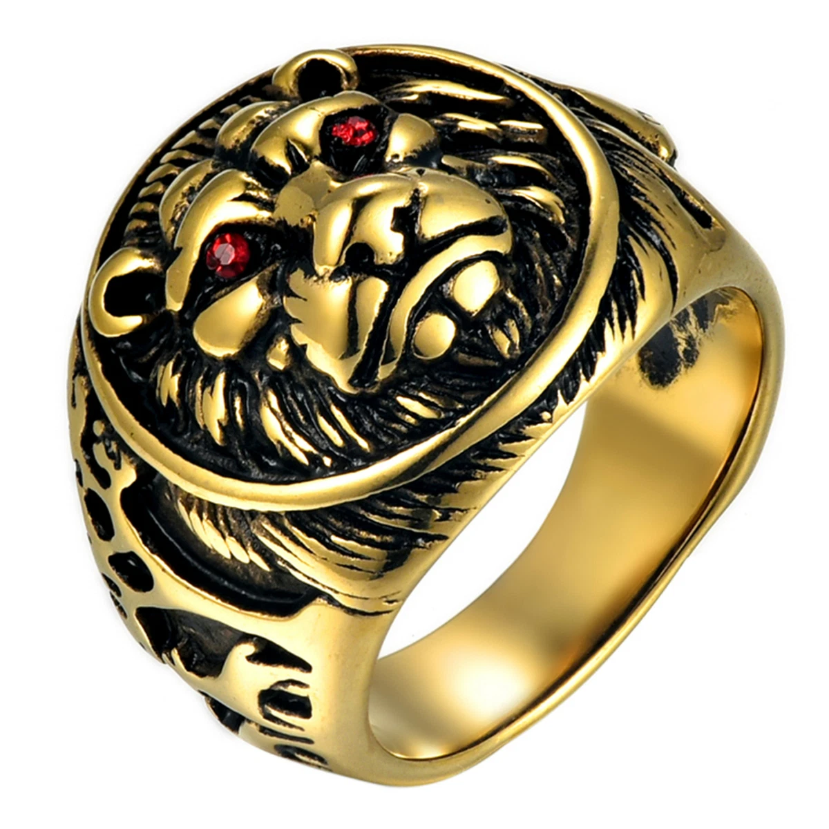 Lion wedding band shop
