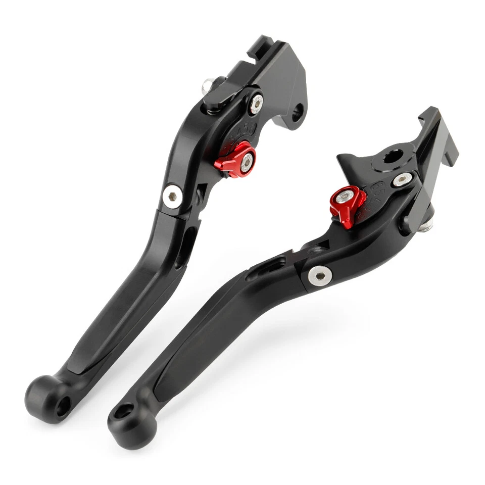 Palancas de embrague de freno extensibles plegables CNC para SUZUKI GSXR600 GSXR 750 GSXR 1000 Foto 2 de 4