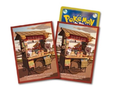 Pokemon Official Deck Shield & Case Darumaka Litwick Swirlix 64