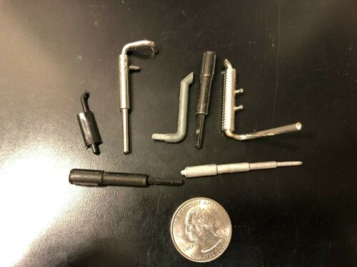 (7) Exhaust Spare Parts / Attachments for Die Cast Models - Scale 1:50!! - Picture 1 of 8