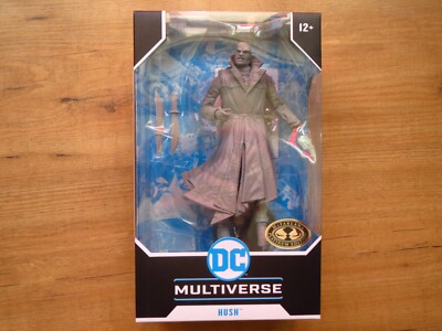 Hush Platinum Edition Batman DC Multiverse McFarlane Toys 7'' Action Figure Neu!