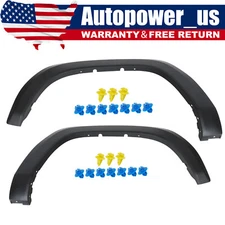 Fits Toyota Tacoma 2016-2023 New Rear Left / Right Side Black Fender Flare Trim