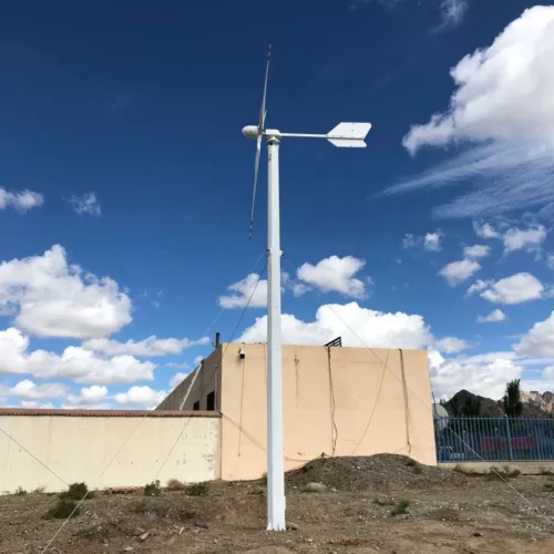 3000W Horizontale Windkraftanlage Komplett Windgenerator mit Hybrid Laderegler - Bild 14 von 21