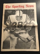 1969 Sporting News BALTIMORE COLTS vs Packers NFC Champs SUPER BOWL III Preview