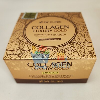 3W CLINIC Collagen Luxury Gold Hydrogel Eye & Spot Patch (60 Patches)