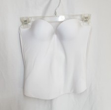David's Bridal Smooth Seamless Long Body Push Up Bustier Corset Women's Size 38B