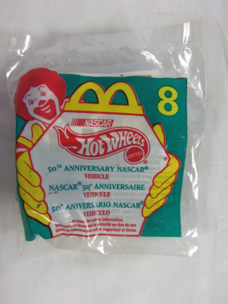 50TH ANNIVERSARY Mcdonald's ミニカー NASCAR McDonalds Hot Wheels 50th Anniversary NASCAR Vehicle NASCAR 94