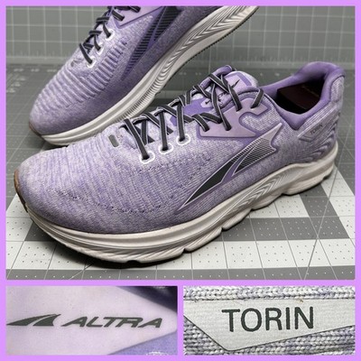 Altra Torin Running Shoes Womens 11.5 Purple Excellent Zero Drop AL0A5485550