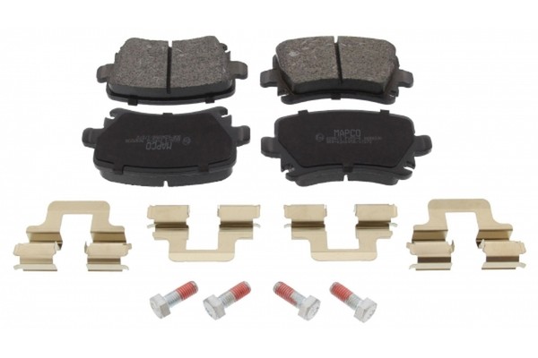 Bremsbelagsatz Scheibenbremse Mapco 6696/1 FüR VW 1K1 A6 Golf Audi A3 Skoda Seat-image