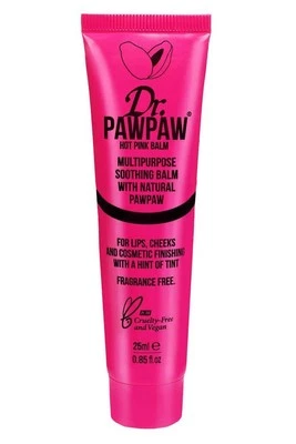 Dr Paw Paw Multipurpose Soothing Balm Lips, Cheeks 25ml Hot Pink