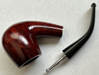 UNSMOKED Kaywoodie 500 Imported Briar, Full Bent Medium Billiard 10 Tobacco Pipe — photo 9