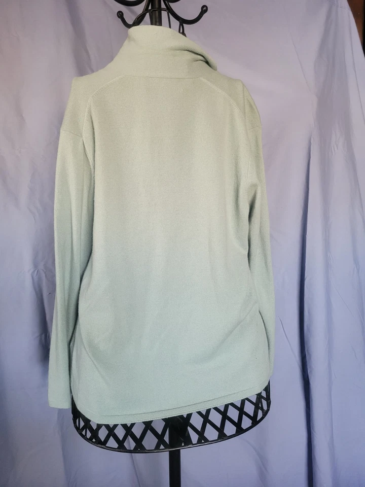 Camisa Jones New York XL azul claro manga larga 100 % cachemir Foto 4 de 4