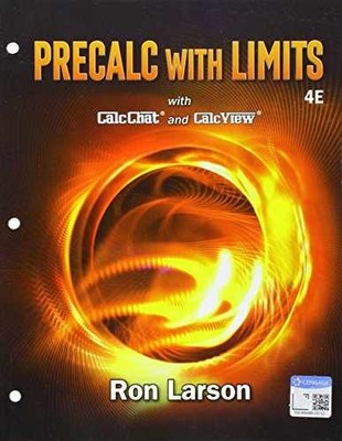 Bundle: Precalculus - Product Bundle, by Larson Ron Battaglia - Acceptable u