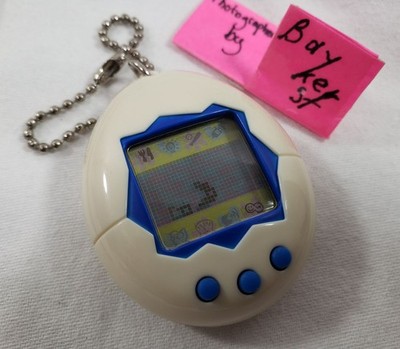 Tamagotchi Generation 1 ENGLISH Plastic Hard Case Blue White tama