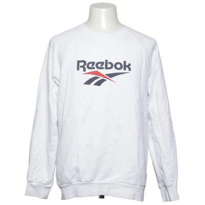 Reebok Classic, Sweatshirt, Größe: M, Weiß, Baumwolle/Elasthan, Print #OEO