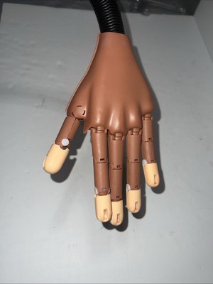 Nail Trainning Practice Hand-Flexible Movable False Fake Hands for Nail Manicure
