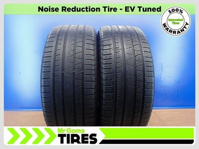 2 PIRELLI SCORPION VERDE ALL SEASON PNCS LR XL 275/45R21 USED TIRES 7.5/32 TREAD