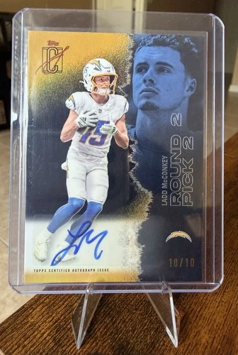 2025 Topps Signature Ladd McConkey Veteran Class Autographs (RAW)