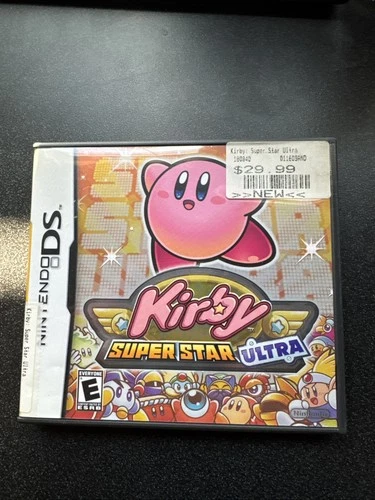 Kirby Super Star Ultra Nintendo DS Authentic Cartridge.