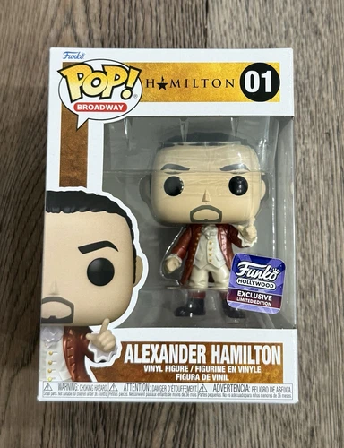Funko Pop! Broadway - Alexander Hamilton #01 Metallic Funko Hollywood Exclusive