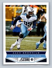 2013 Score #213 Zach Brown Tennessee Titans