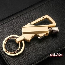 Permanent Match Infinity Lighter with Multitool Keychain Bottle Opener for Men