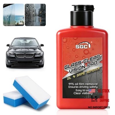 SGC Professional Cleaner Paste for Cars Glass Clear Vision Pro   Heavy Duty